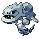 Imagen de Steelix hembra en Pokémon Platino
