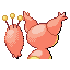 Imagen posterior de Skitty en la tercera generación