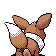 Imagen posterior de Eevee en la segunda generación