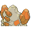 Imagen posterior de Regirock en la tercera generación
