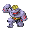 Imagen de Machoke en Pokémon Rojo Fuego y Verde Hoja
