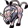 Imagen de Tauros en Pokémon Verde