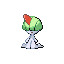 Imagen de Ralts en Pokémon Rojo Fuego y Verde Hoja