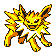 Imagen de Jolteon en Pokémon Amarillo