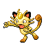 Imagen de Meowth macho o hembra en Pokémon Platino (2)