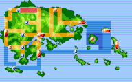 Localización de la ruta 113 en Hoenn