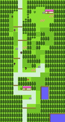 Mapa de la ruta 30