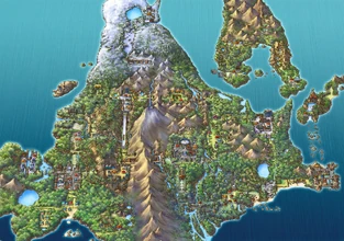 Ilustración de Sinnoh