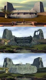 Tres etapas del Enclave:1. 3.956 ABY2. Destrucción3. Restauración (3.951 ABY)