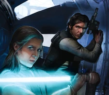 Leia Organa y Han Solo