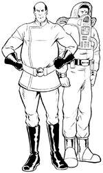 El general Derricote y un científico borleiano