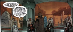 El Alto Consejo Jedi justo antes de las Guerras Mandalorianas.