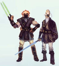 Dibujo conceptual de La Venganza de los Sith