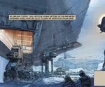 La fuerza Imperial aterriza en Hoth.