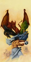 Gilgam kämpft gegen Tiamat
