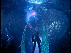 Moya reveals the energy rider within Chiana.