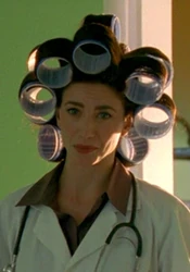 Dr. Fairchild's kickin' 'do.