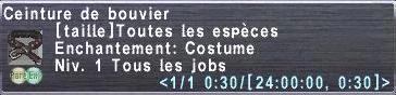 Ceinture de bouvier