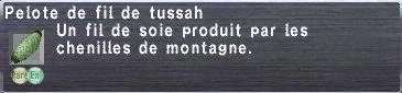 Pelote de fil de tussah