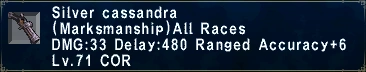 Silver Cassandra
