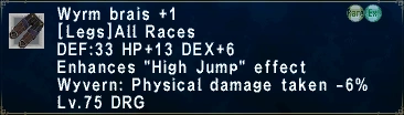 Wyrm Brais +1