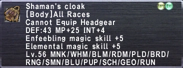 Shaman's Cloak