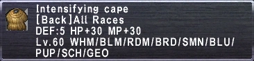 Intensifying Cape