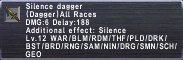 Silence Dagger