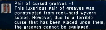 Cursed Greaves -1