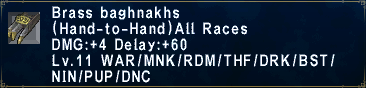 Brass Baghnakhs