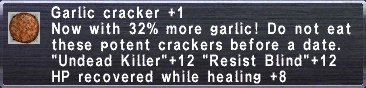 Garlic Cracker +1