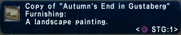 Autumn's End