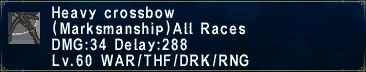 Heavy Crossbow