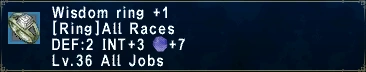Wisdom Ring +1