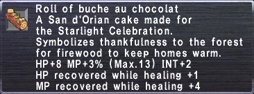 Buche au Chocolat