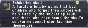 Snickering Skull