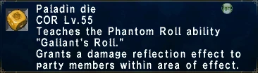 Paladin Die