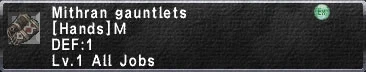 Mithran Gauntlets