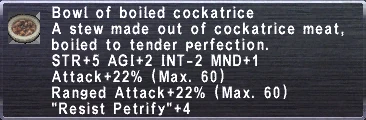 Boiled Cockatrice
