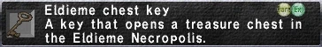 Eldieme Chest Key