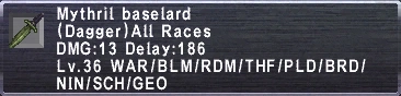 Mythril Baselard