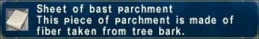 Bast Parchment