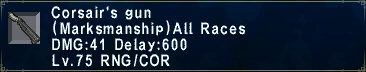 Corsair's Gun