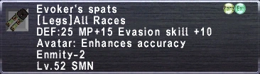 Evoker's Spats