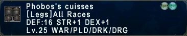Phobos's Cuisses