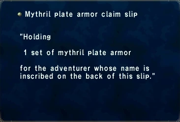 file:Mythril plate armor claim slip.JPG