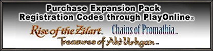 PlayOnline Launches Expansion Pack Registration Code Sales! (07-23-2007)