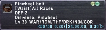 Pinwheel Belt