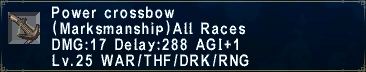 Power Crossbow