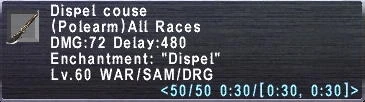 Dispel Couse